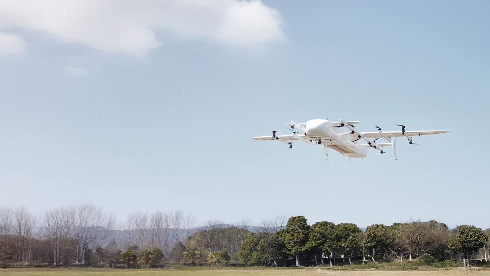 VTOL Test Flight